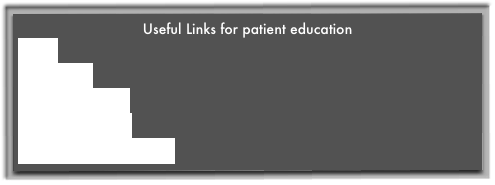 Useful Links for patient education
Back
iScoliosis
Mature Spine
Neck Surgery 
Less Invasive Spine